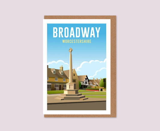 Broadway Greeting Card Design