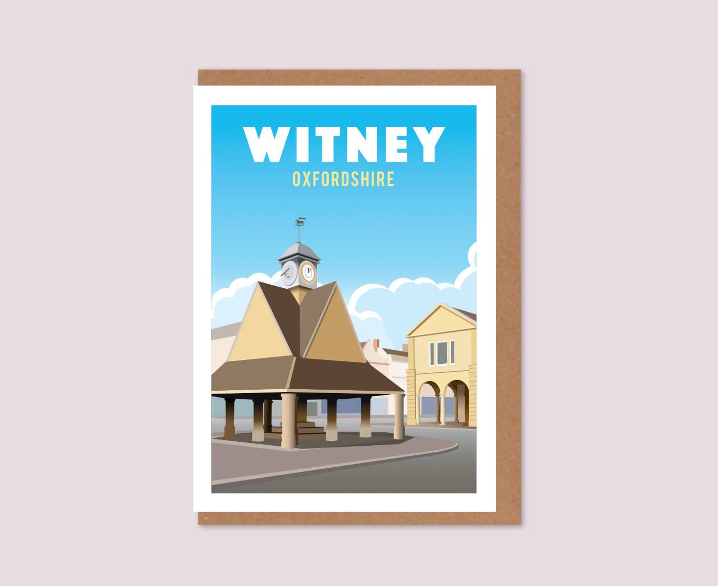 Witney Butter Cross Greeting Card