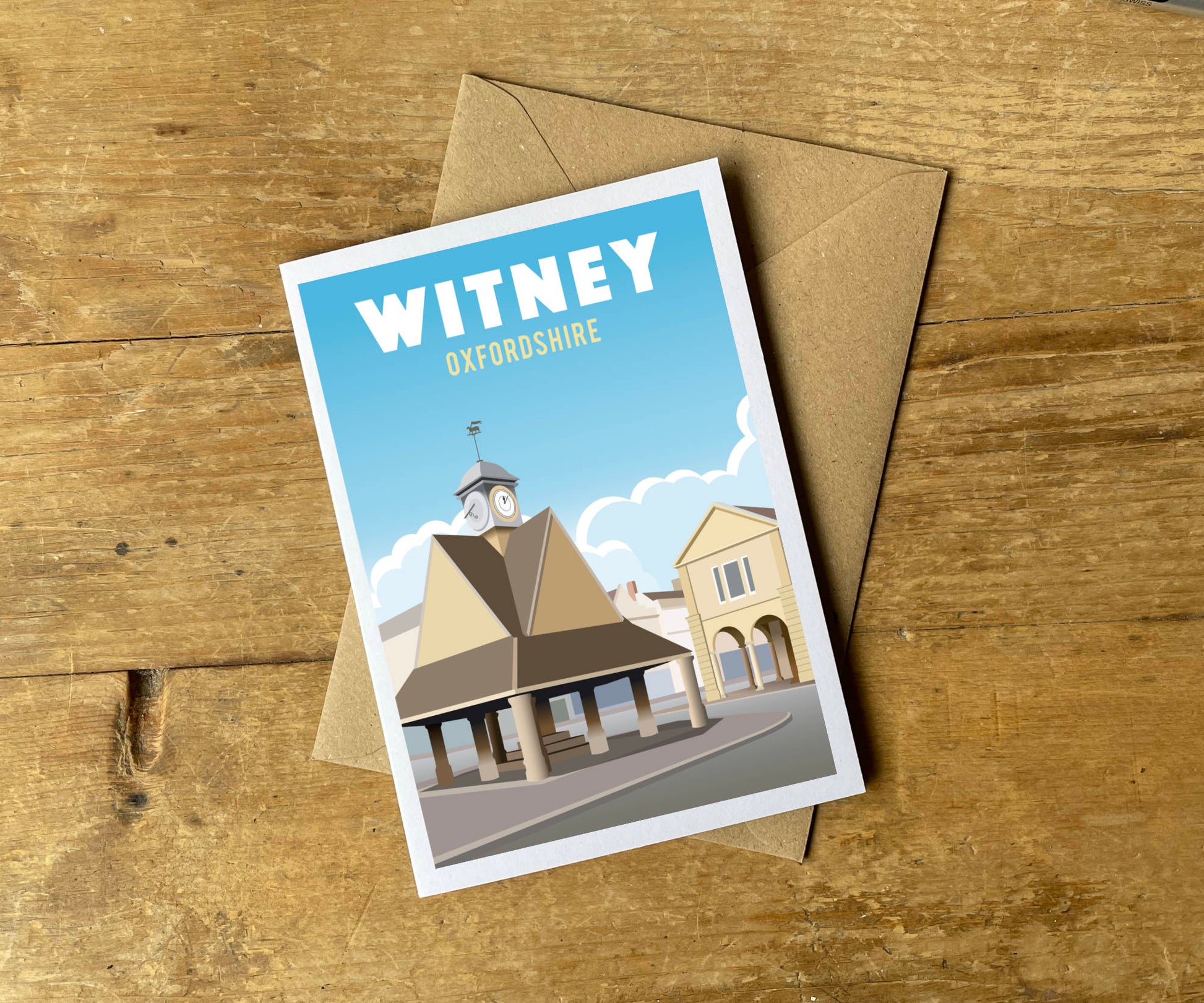 Witney Greeting Card with envelope