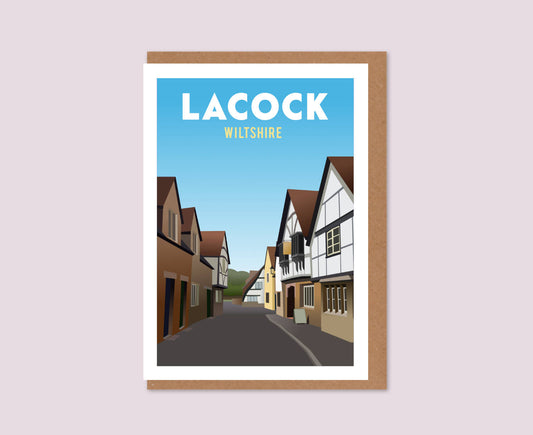 Lacock Greeting Card Design