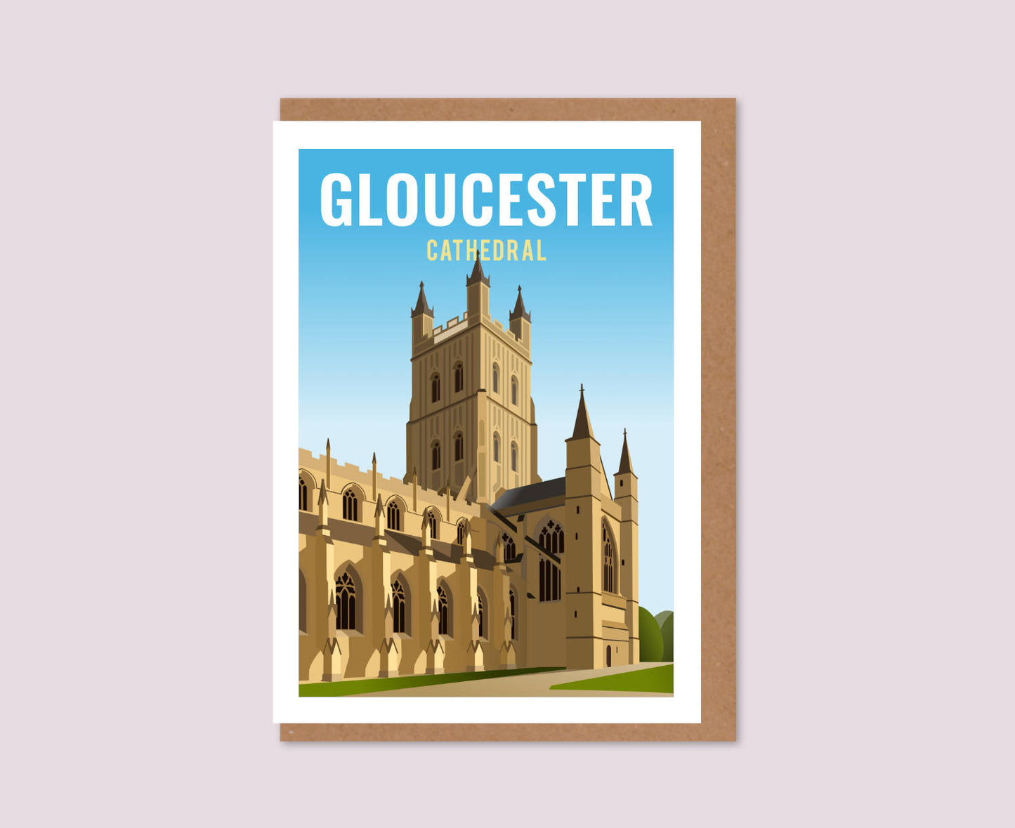Gloucester Cathedral Greeting Card