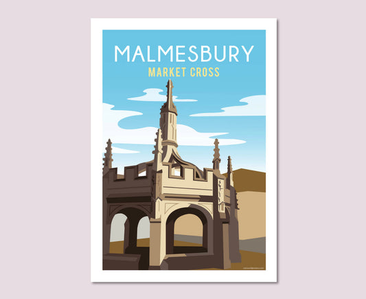 Malmesbury Market Cross Poster