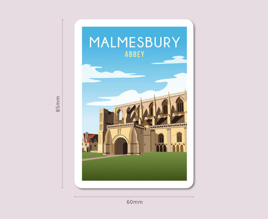 Malmesbury Abbey fridge magnet