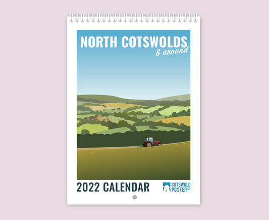North Cotswolds 2022 Calendar front cover
