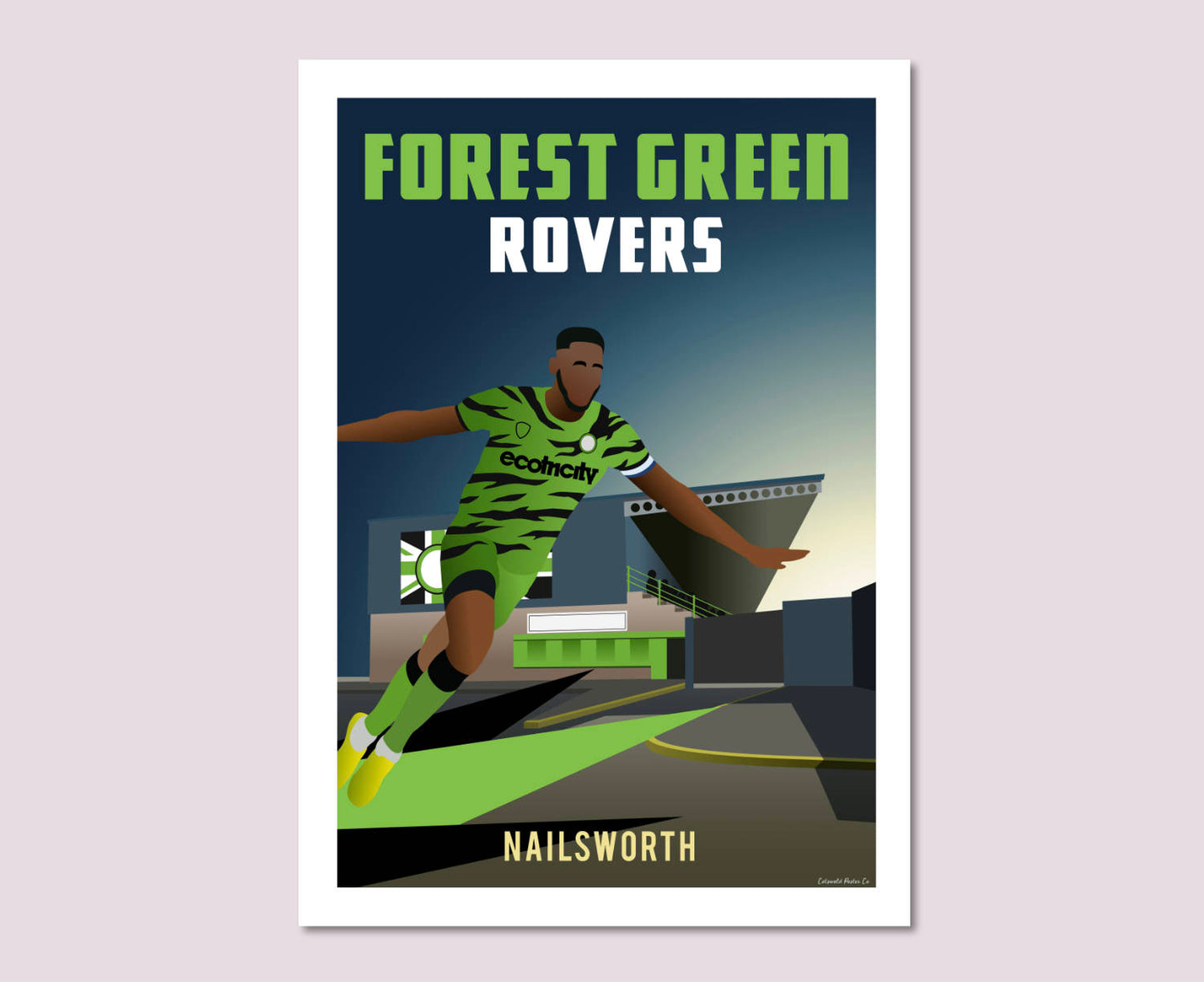 Forest Green Rovers Poster Art Print