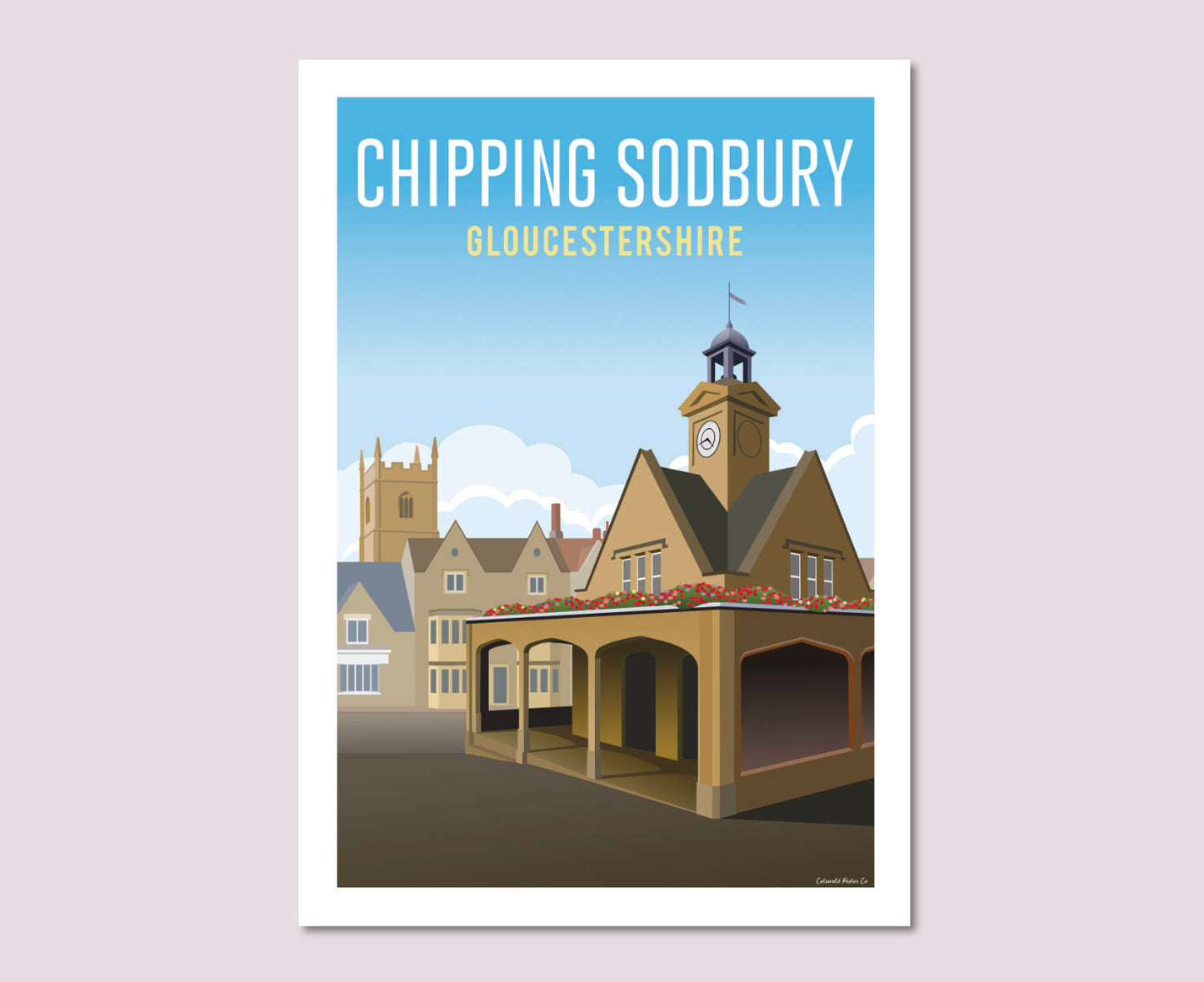 Chipping Sodbury Poster Print