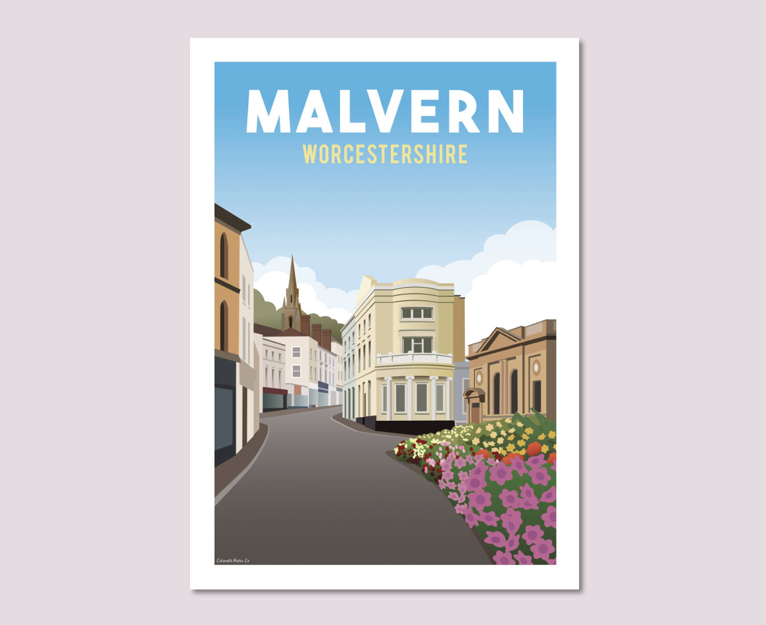 Malvern Poster Artwork