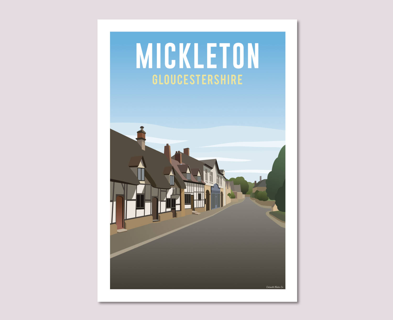 Mickleton Poster Design
