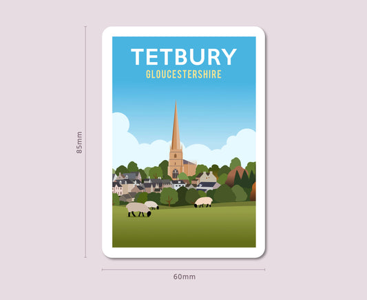 Tetbury Church fridge magnet