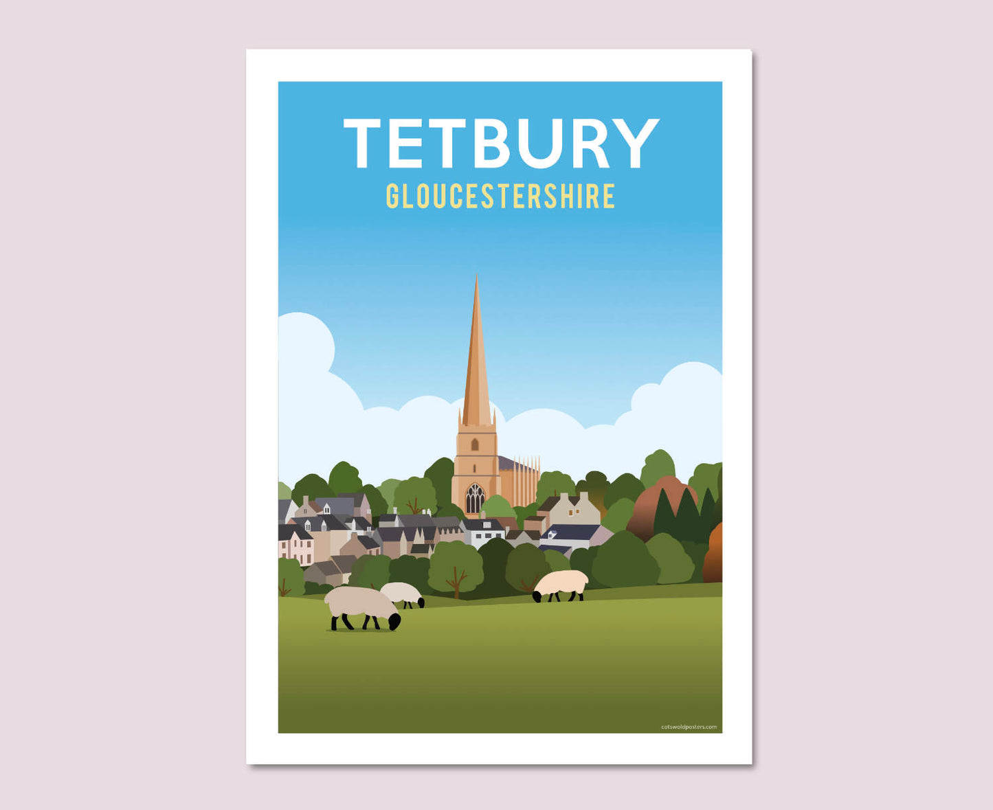Tetbury Poster Print