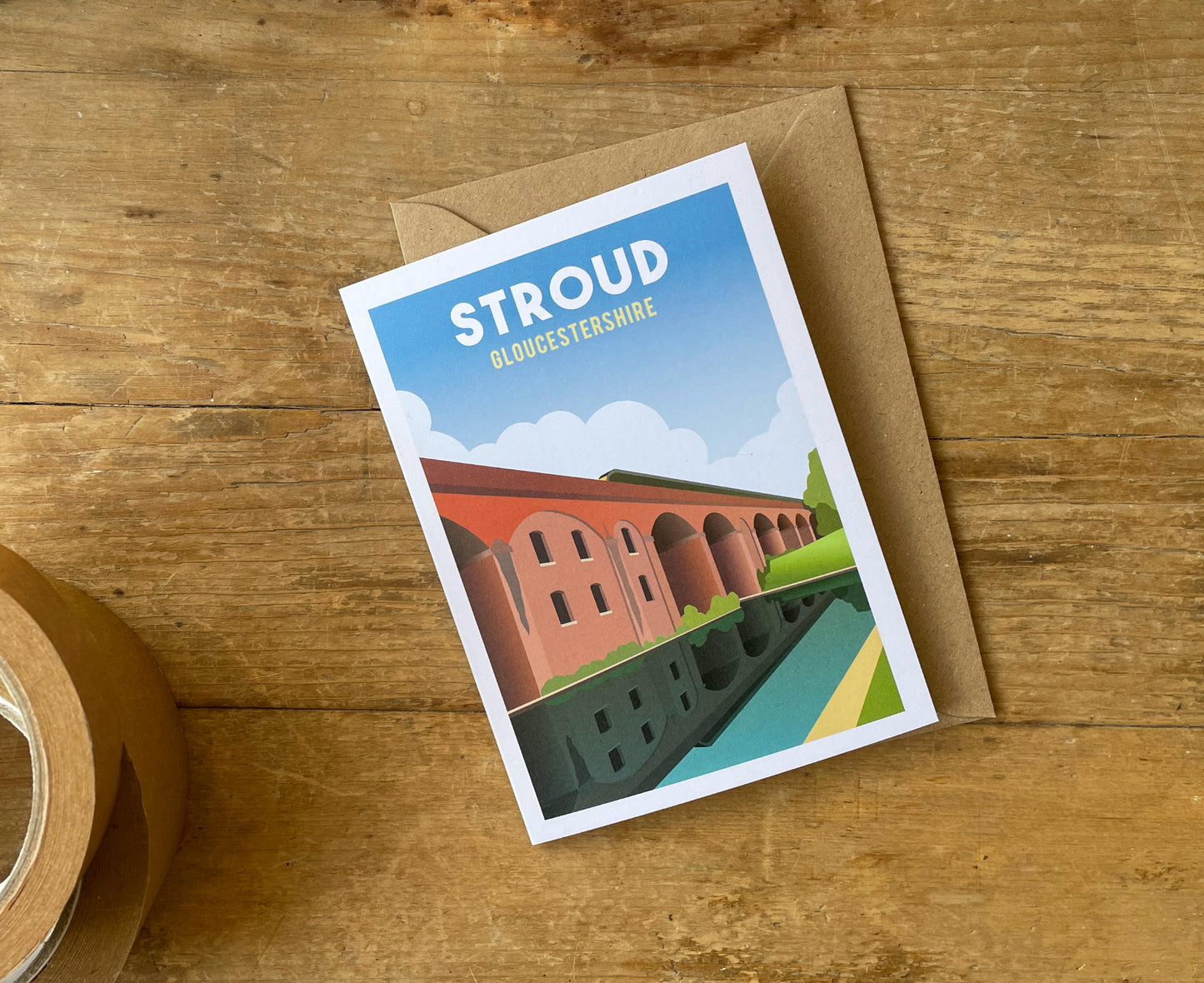 Stroud Greeting Card with envelope