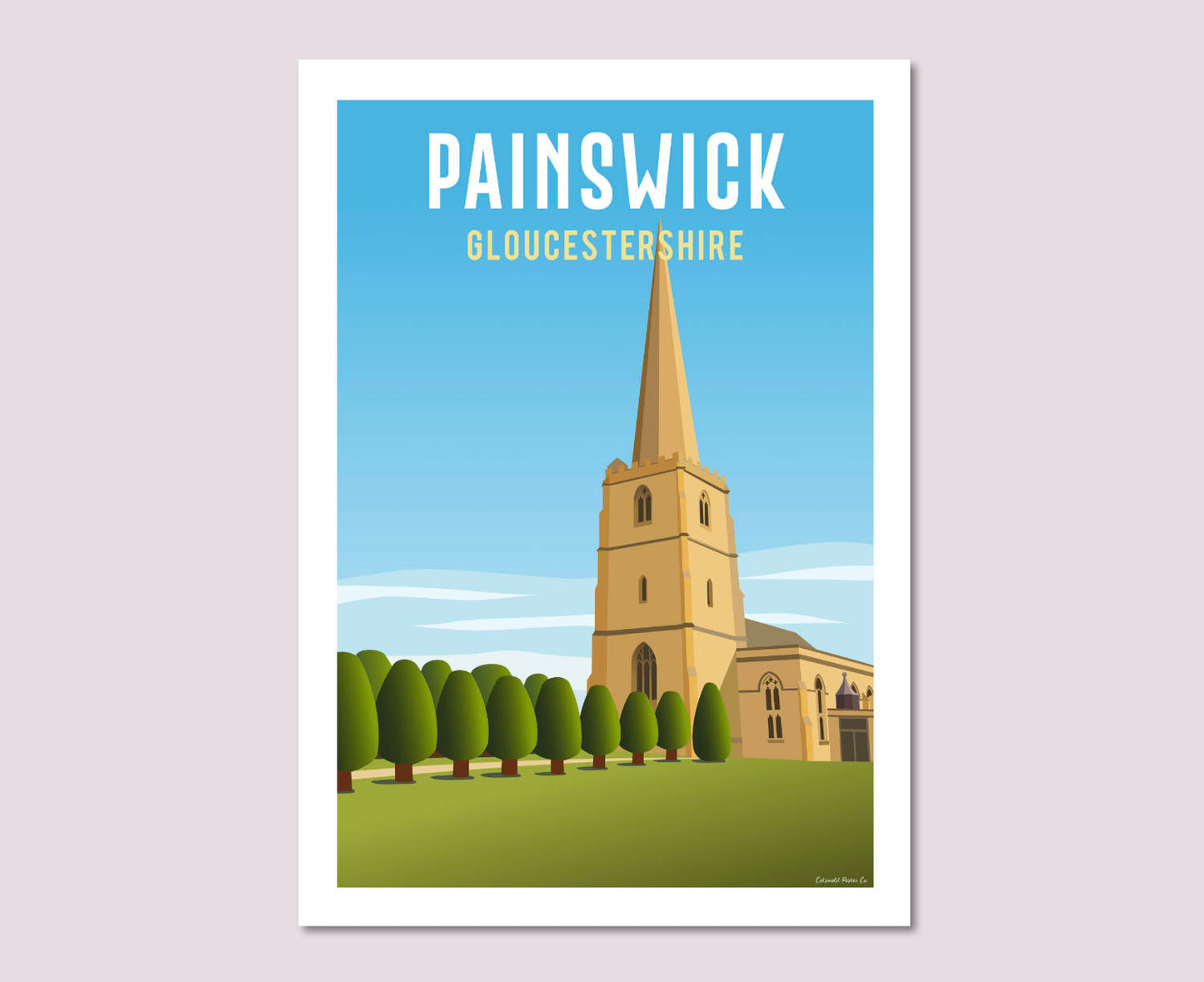 Painswick Church Poster