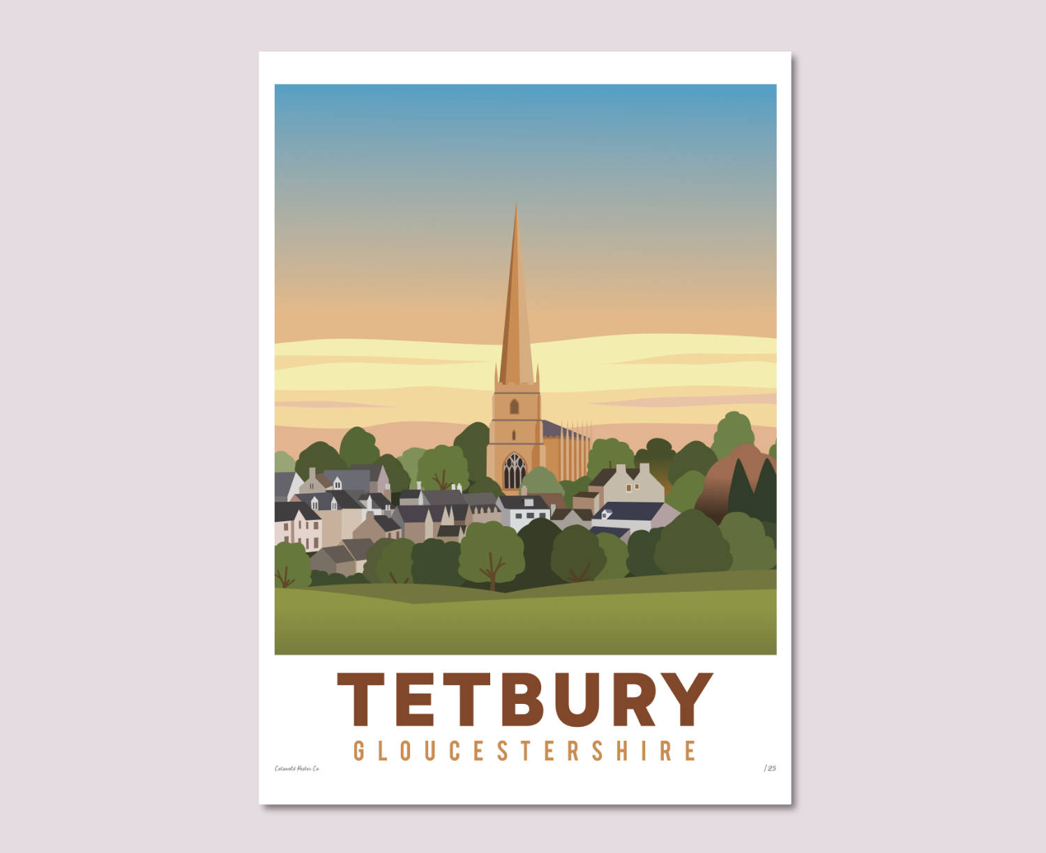 Tetbury Church Poster – Limited Edition