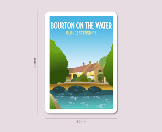 Bourton on the Water Fridge Magnet