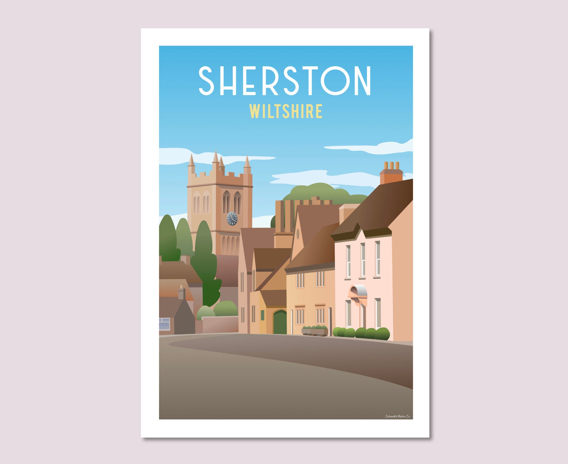 Sherston poster print