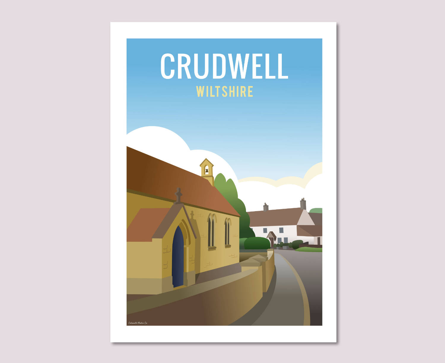 Crudwell Poster Print