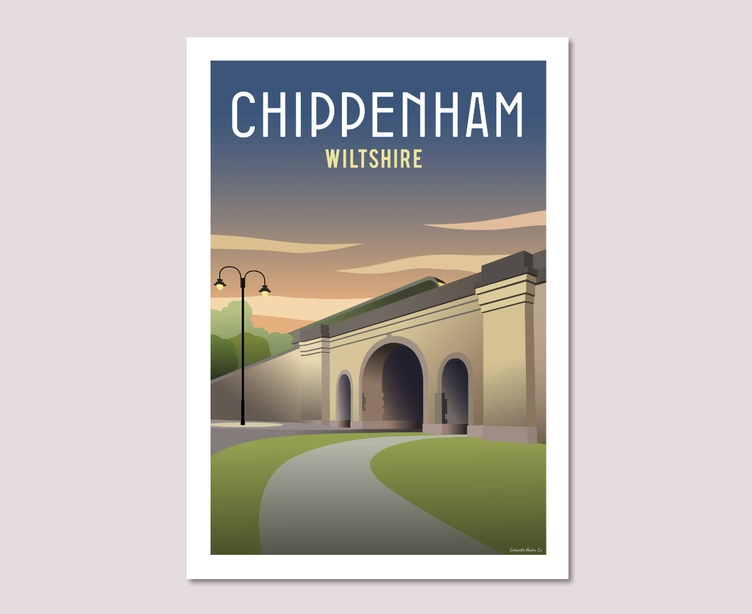 Chippenham Bridge Poster
