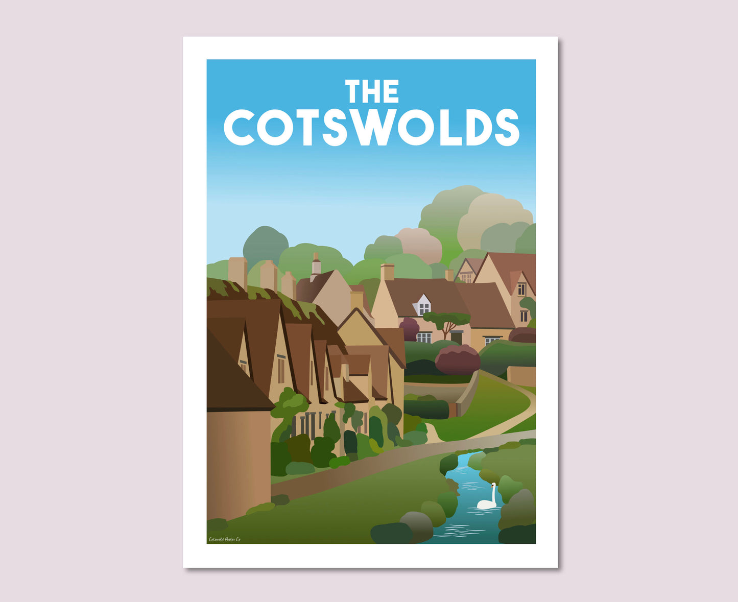 The Cotswolds Poster of Bibury