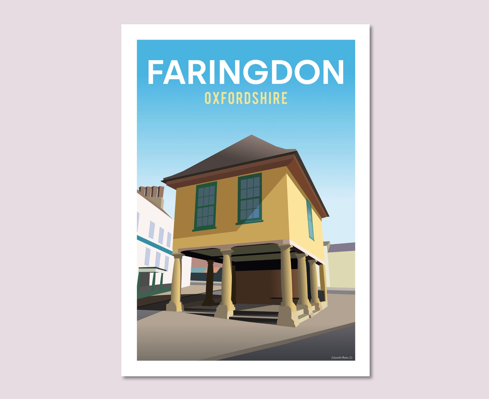 Faringdon Oxfordshire Poster