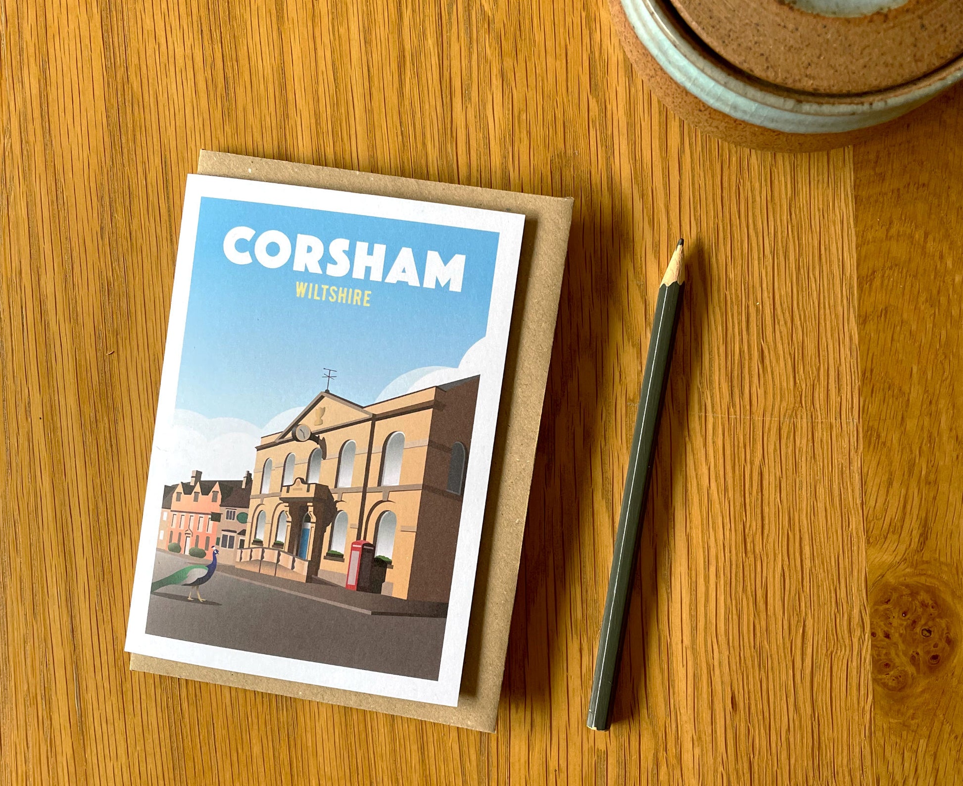 Corsham Greeting Card with envelope