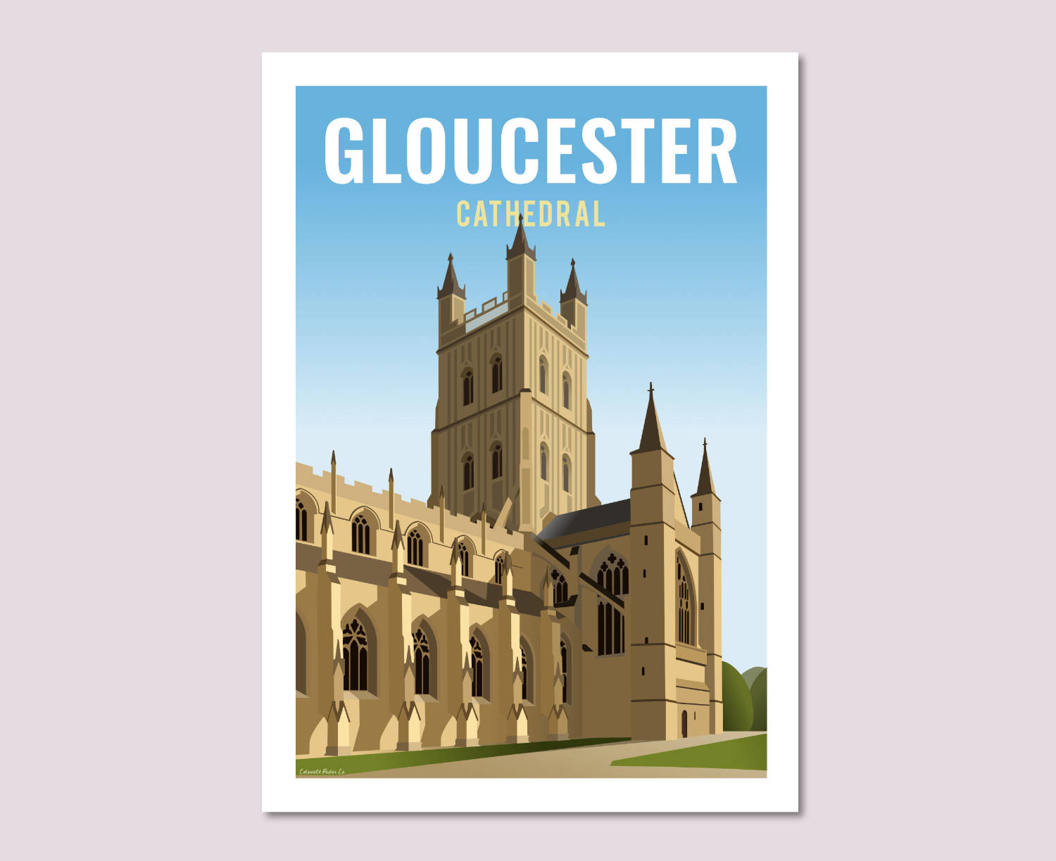 Gloucester Cathedral Poster