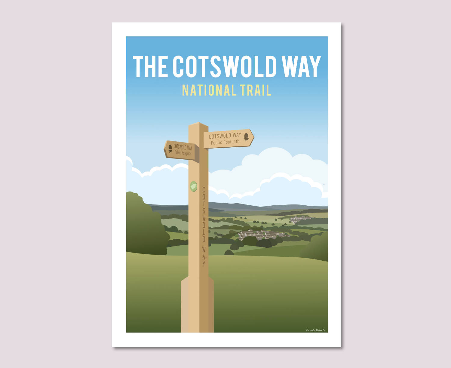 The Cotswold Way Poster