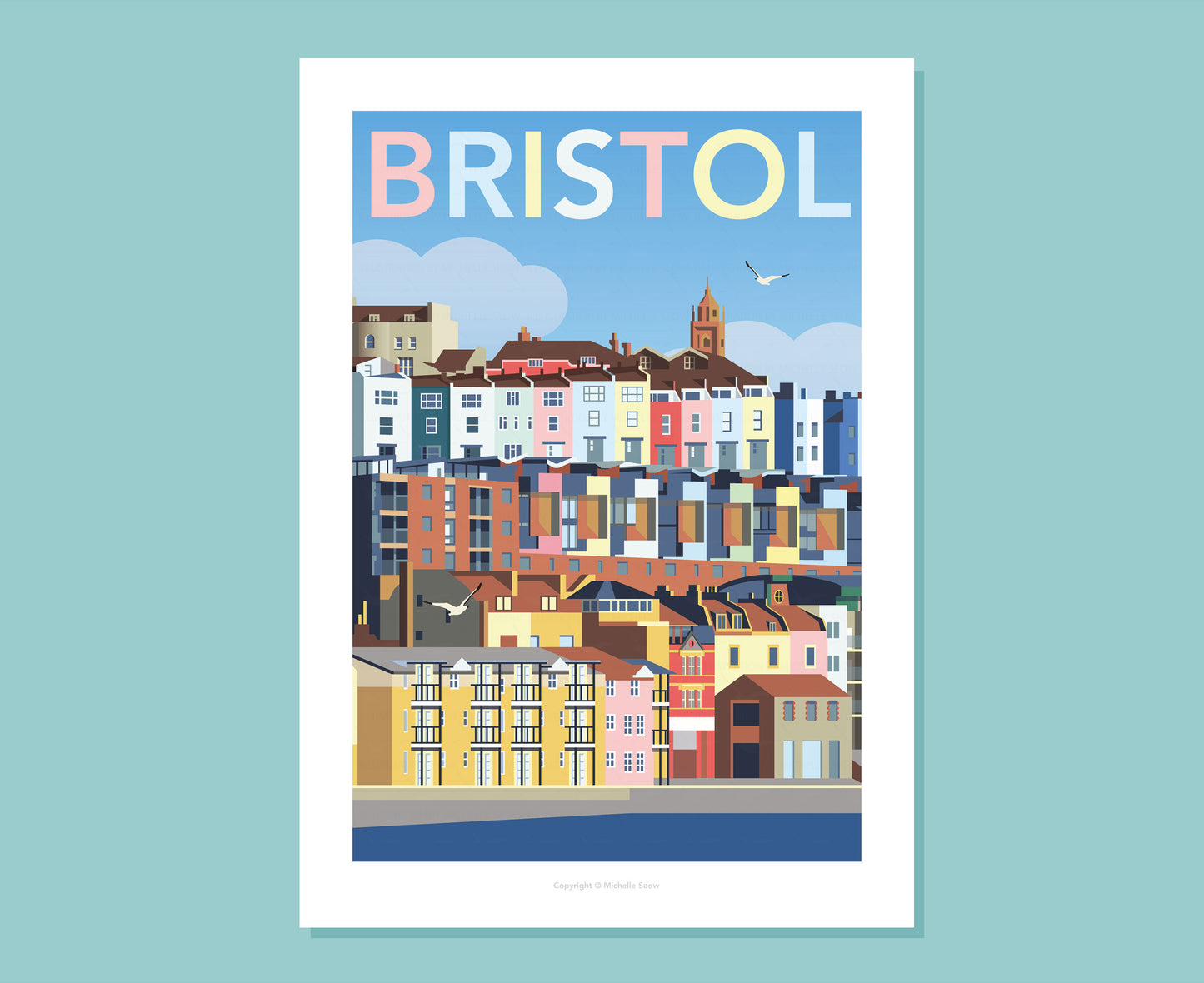 Bristol Harbour Poster