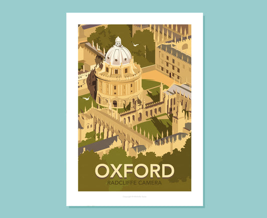 Oxford Radcliffe Camera Poster